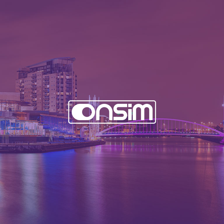 Manchester 0161 business number on mobile with ONSIM